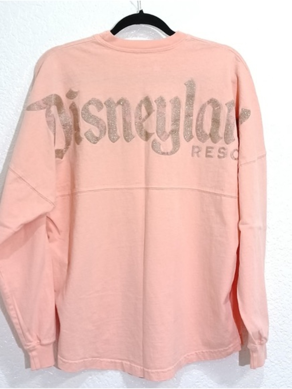 Disney Pink Crewneck Tee with Subtle Logo Print